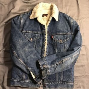 Levis Denim Sherpa Lining Jacket