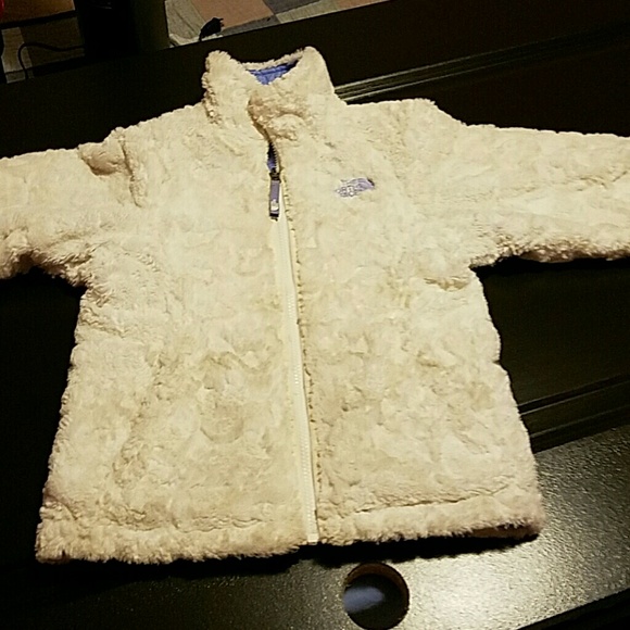 Girls northface reversible coat - Picture 3 of 4