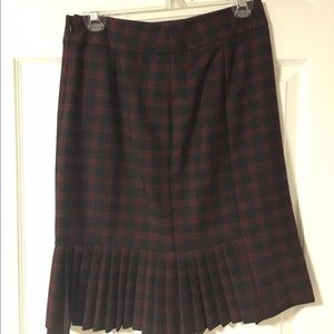Wool Skirt by Brooks Brothers