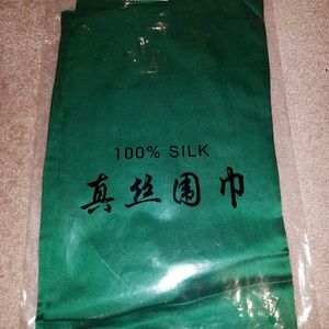 Chinese 100% silk scarf
