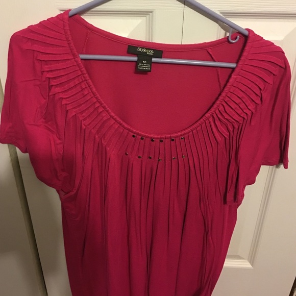 Pink top