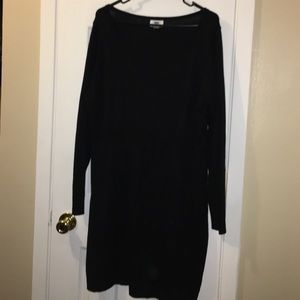 Old Navy black sweater dress