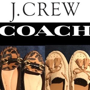 Coach/J. Crew Loafer Bundle! (Size 6) $Firm$