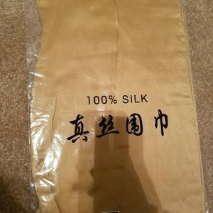 Chinese 100% silk scarf