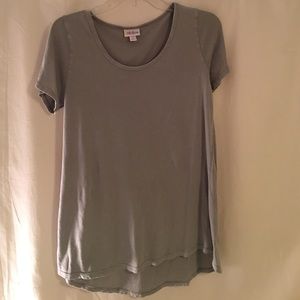 Gray small classic t lularoe