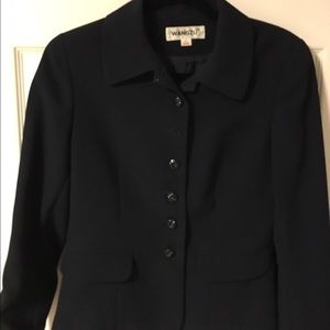 Coat with shoulder pads ok condition