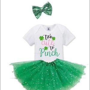 St.Patricks day girls shirt