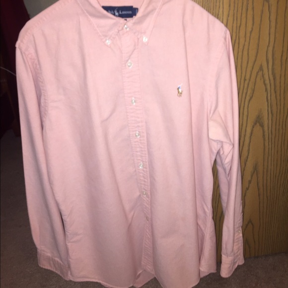 Oxford polo button up