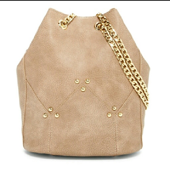 Pink Haley Handbags - 🌷SALE Camel Bucket Bag 🌷