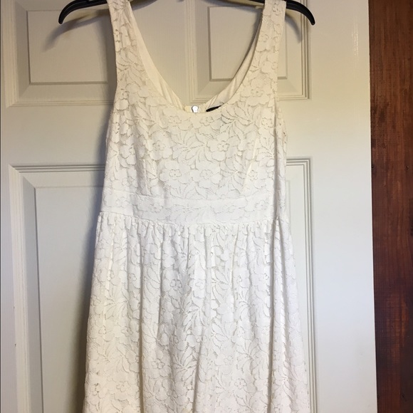 Off white lace dress