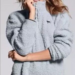 ISO grey Victoria Secret Sherpa size M
