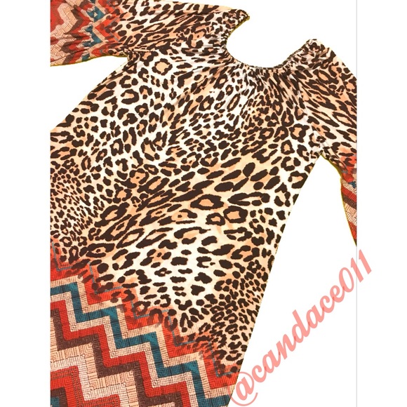 ⭐️5 STAR rated!⭐ Convertible Animal Print Dress - Picture 2 of 4