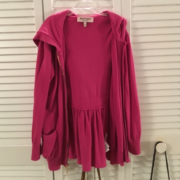 Magenta Juicy Couture Sweater - Picture 2 of 4