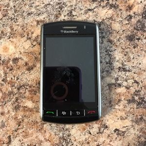 Black Blackberry Android Smartphone