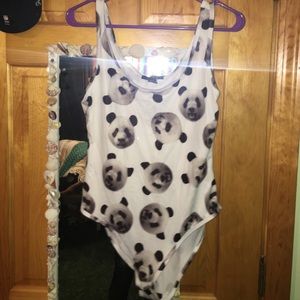 Panda body suit
