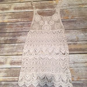Boutique lace cover up
