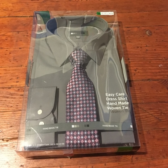 NWT dress shirt and tie combo