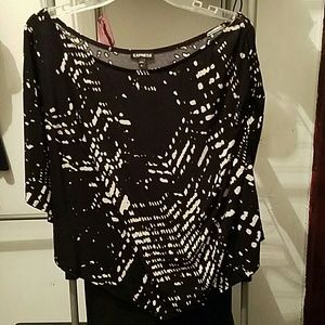 Express off shoulder blouse