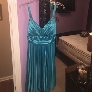 Blue cocktail dress, Only worn once! Brand new