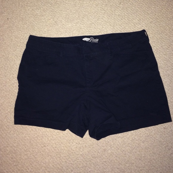 Navy Pixie Shorts