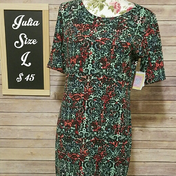 Lularoe Julia Dress - Picture 1 of 3