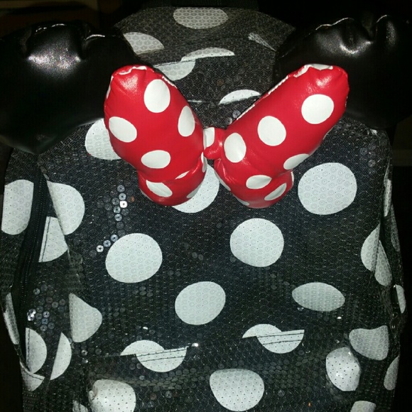 Disneyland minnie sequin backpack
