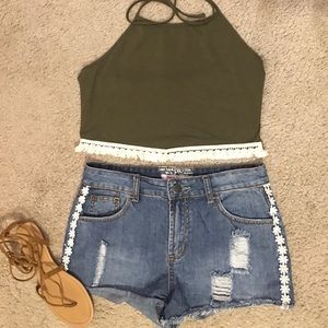 Hipster High Waisted Shorts