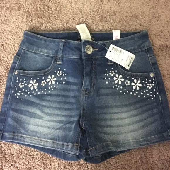 Girls jean shorts