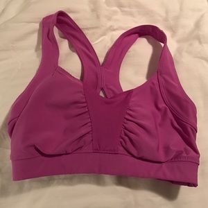 Pink old navy active sports bra