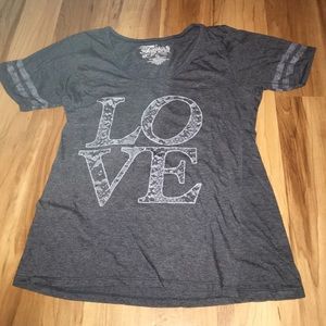 Dark grey t-shirt