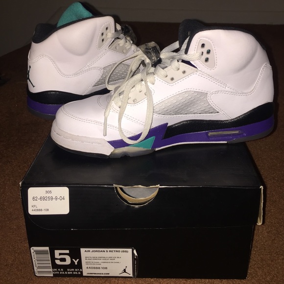 Jordan Grape 5s
