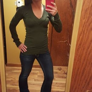 Long sleeve top from wet seal!