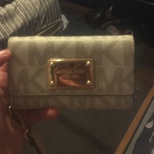 Michael Kors iPhone 5c leather phone case/Wallet