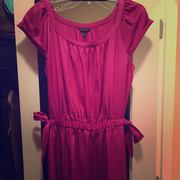 Amazing hot pink Banana Republic dress!
