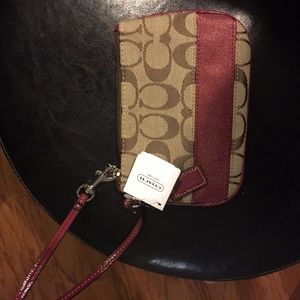 Coach wristlet