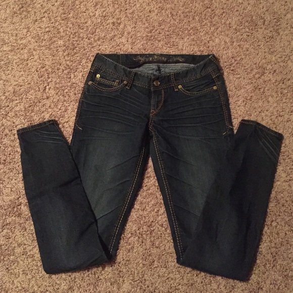 Like new Express stretch skinny jeans sz. 4
