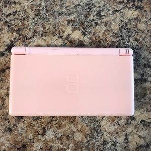 Pink Nintendo DS Lite Game System.