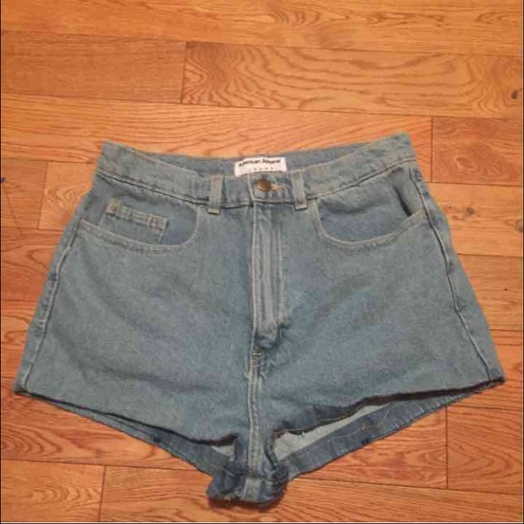 SOLD ❌ American Apparel Denim high waisted shorts