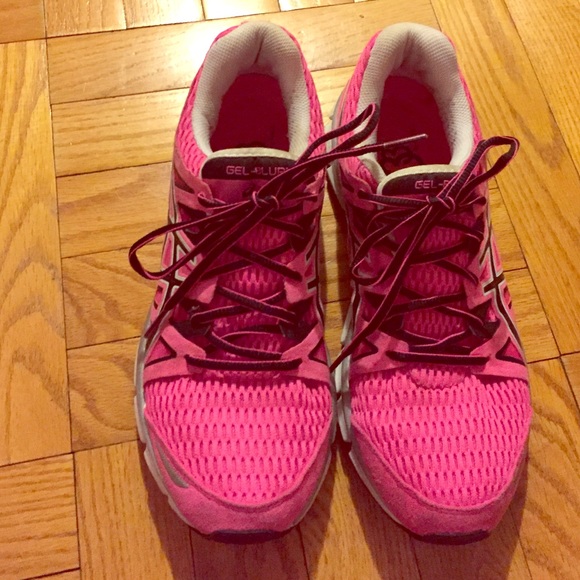 Asics Pink Gel Blur 33 sneakers