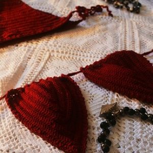 Crochet Bikini top and bottom