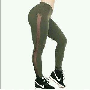 Olive Jfitness workout leggings