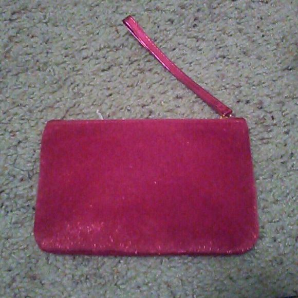 ($1) NWOT Ipsy Red Cosmetic Bag - Picture 3 of 4