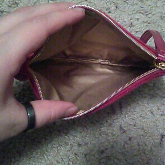 ($1) NWOT Ipsy Red Cosmetic Bag - Picture 4 of 4