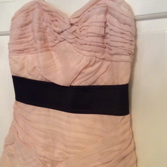 💥WKND SALE💥 MM Couture Cream Mini Dress - Picture 3 of 4