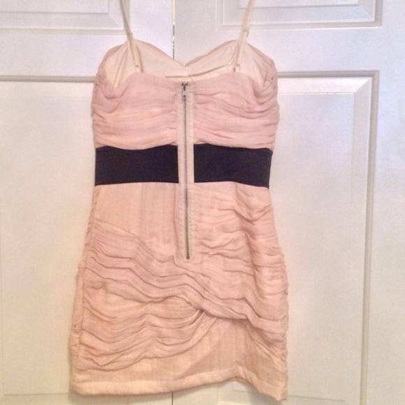 💥WKND SALE💥 MM Couture Cream Mini Dress - Picture 4 of 4