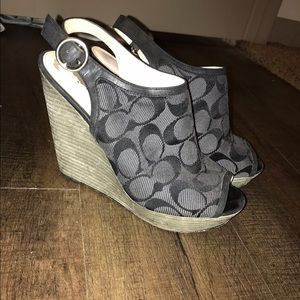 Coach wedges