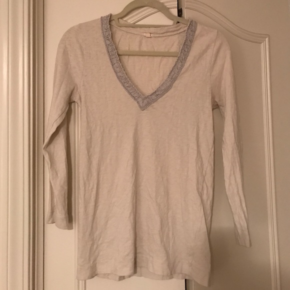 J. Crew 3/4 sleeve tee