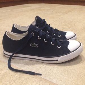 Lacoste L27 Canvas Lace-Up Sneaker