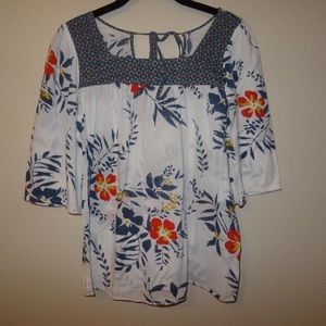 Daytrip Floral Print Top