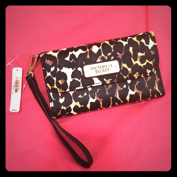 Victoria's Secret leopard wallet